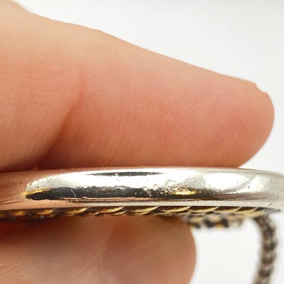 BRIGHTON FERRARA MONETE Ring Pendant Necklace JM7395 Msrp 128 18"-20" Long - Picture 4 of 5